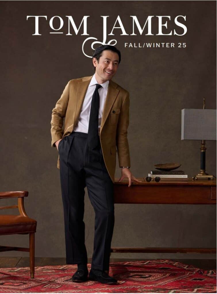 Erik Peterson Tom James Compay Mens Fall 2025 Look Book