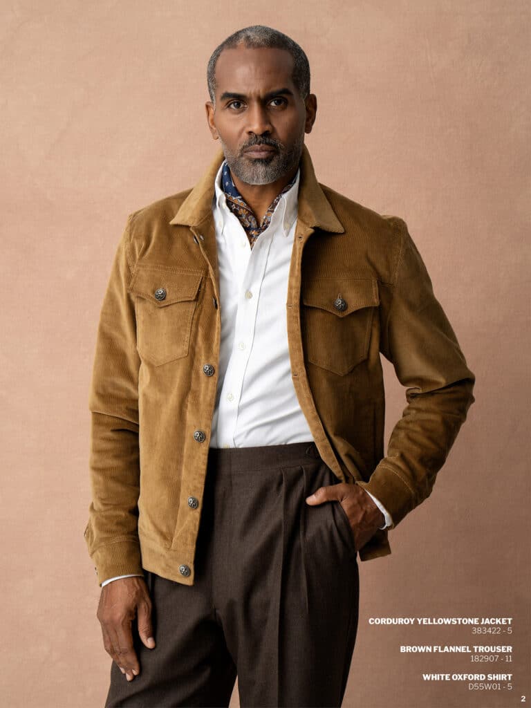 erik peterson tom james company trucker yellowstone bomber jacket tweeds tampa sarasota lakeland