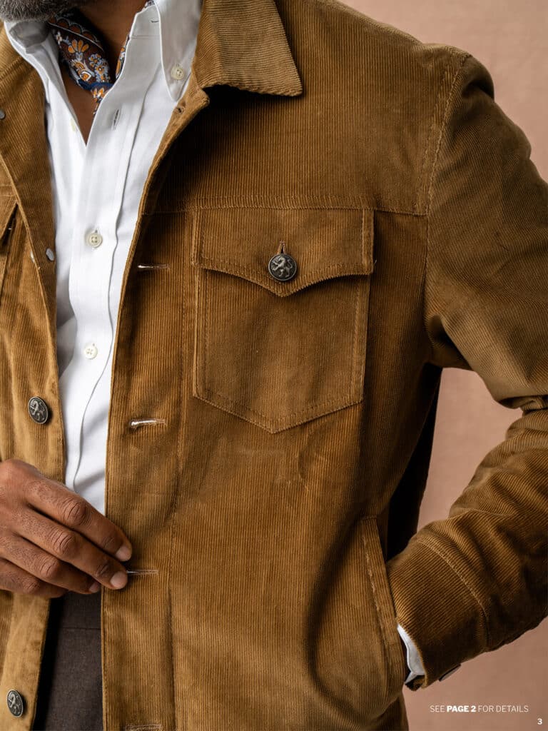 erik peterson tom james company trucker yellowstone bomber jacket tweeds tampa sarasota lakeland