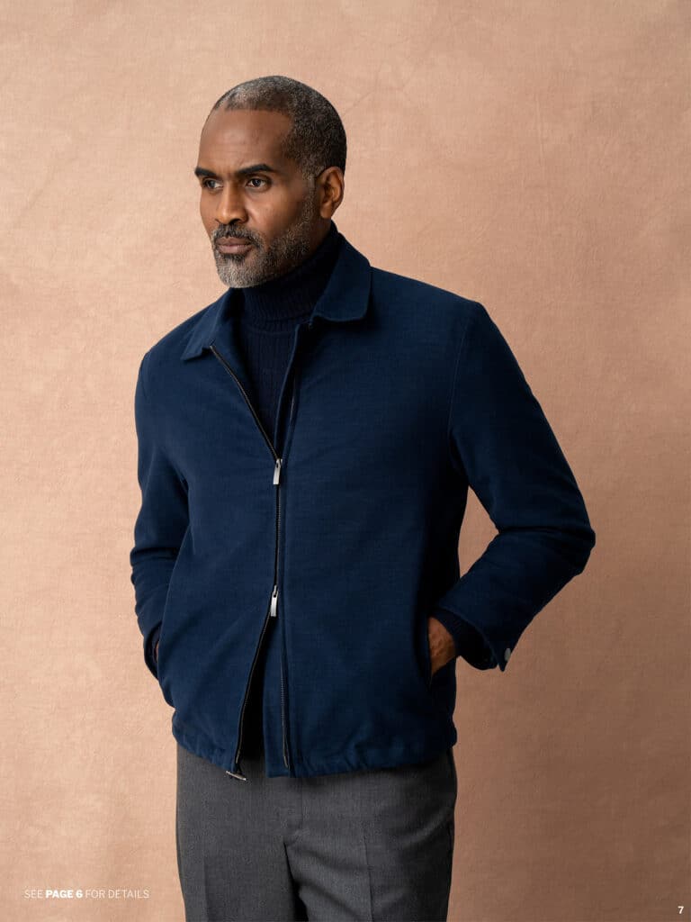 erik peterson tom james company trucker yellowstone bomber jacket tweeds tampa sarasota lakeland