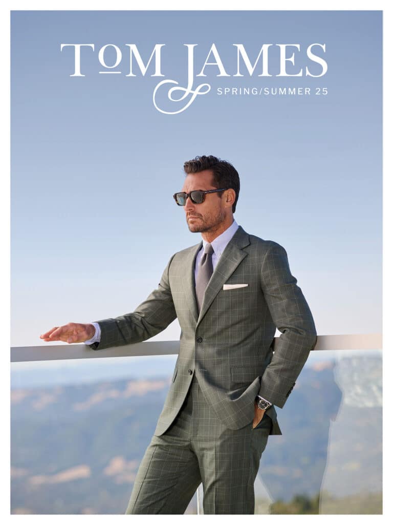tom james erik peterson spring summer lookbook 2025