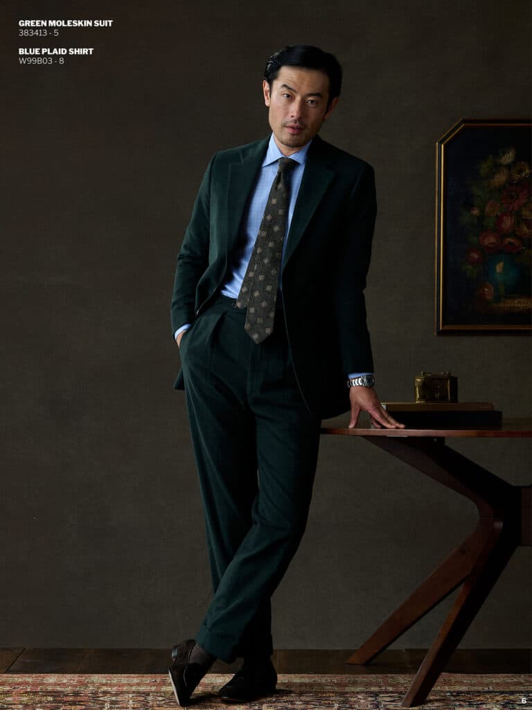 tom james fall lookbook 2025 erik peterson custom suits bespoke