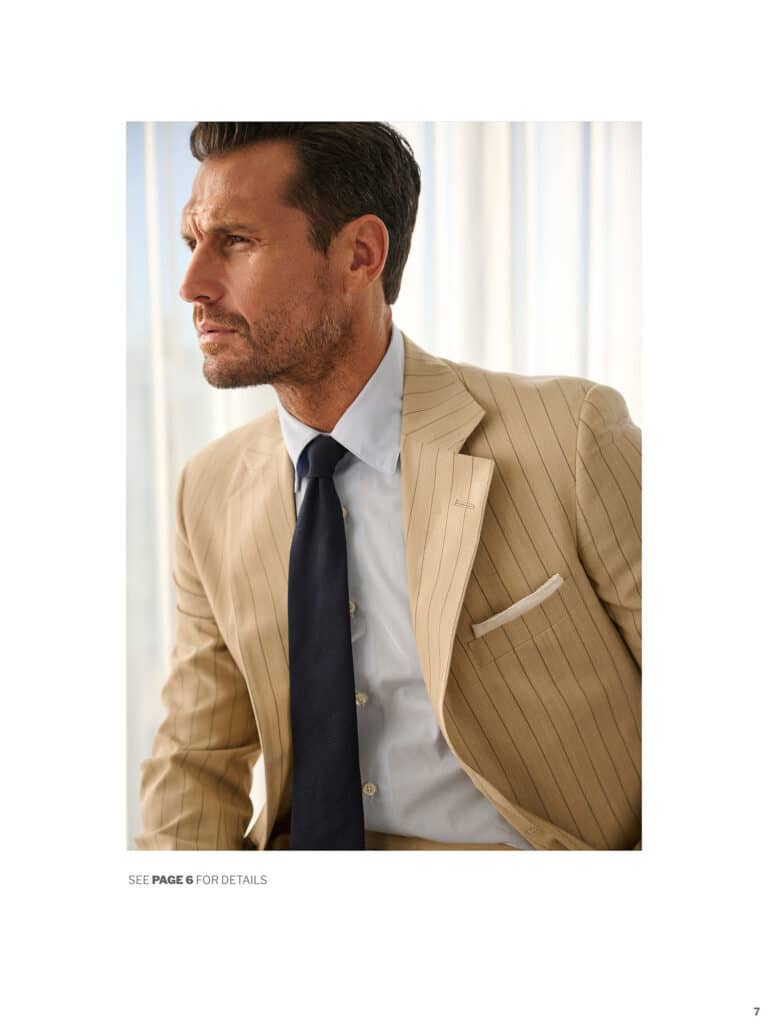 tom james erik peterson spring summer lookbook 2025