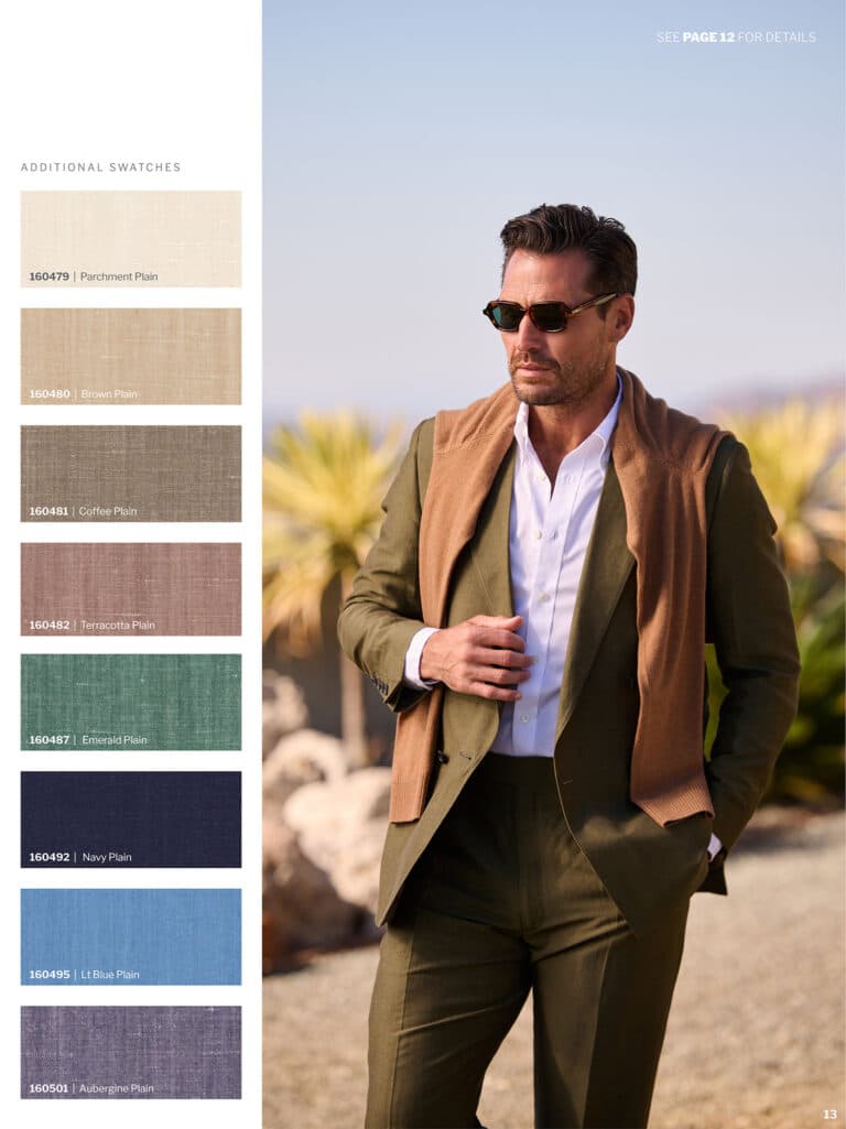 tom james erik peterson spring summer lookbook 2025