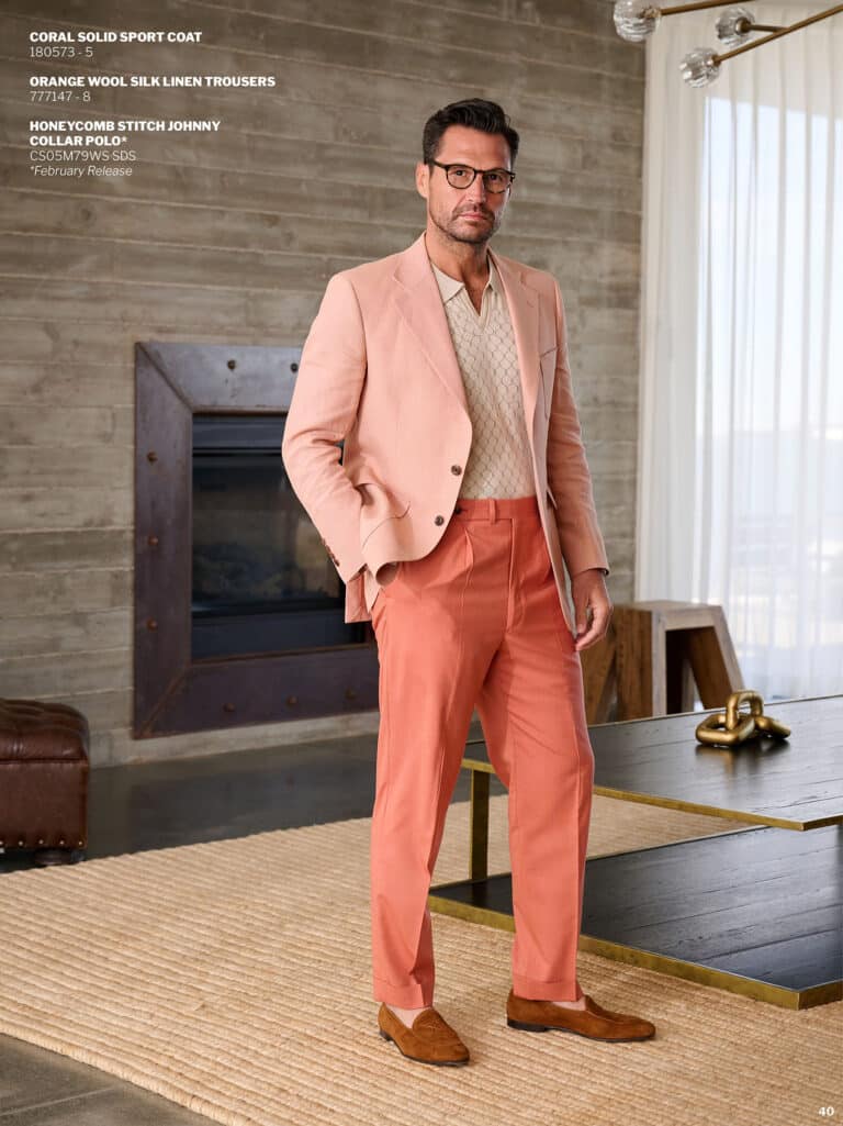 tom james erik peterson spring summer lookbook 2025