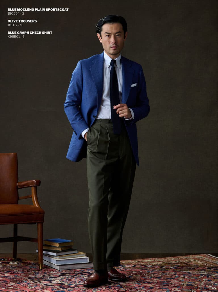 tom james fall lookbook 2025 erik peterson custom suits bespoke