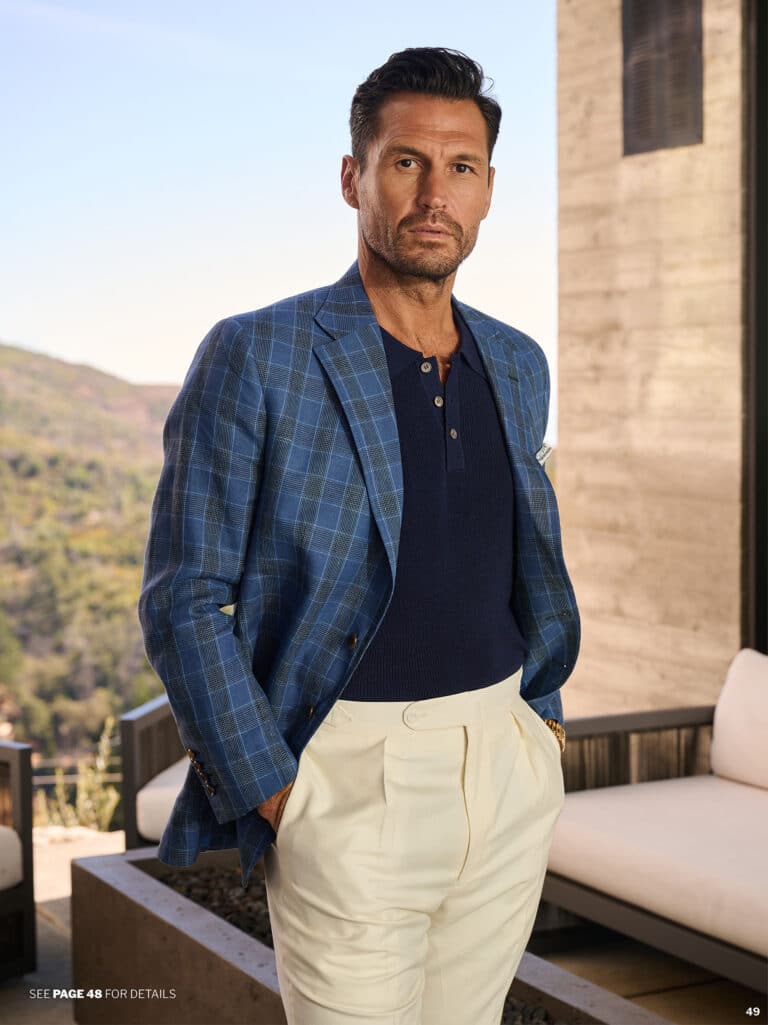 tom james erik peterson spring summer lookbook 2025