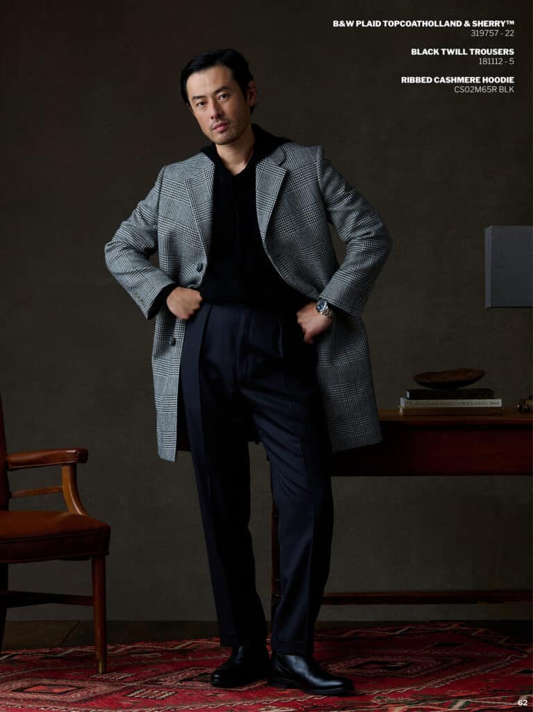 tom james fall lookbook 2025 erik peterson custom suits bespoke