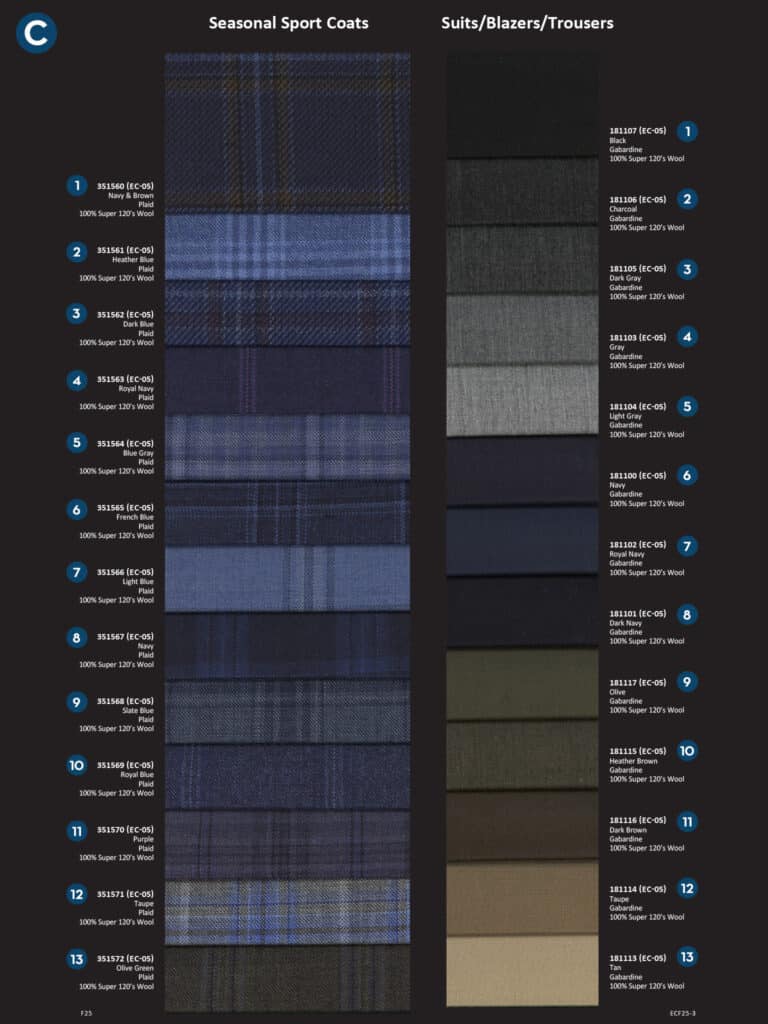 Executive Collection Tom James Custom Suits Shirts Sport Coats Jackets
