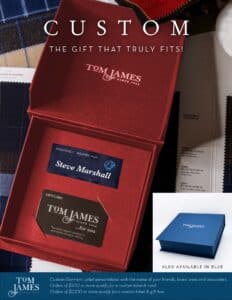 Tom James Gift Card Erik Peterson Tampa Lakeland St Petersburg Sarasota