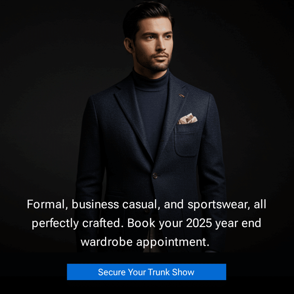 tom james trunk show erik peterson tampa sarasota lakeland