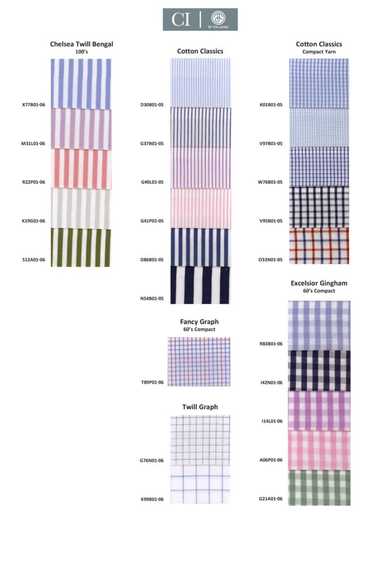 custom shirts bespoke tailored shirts spring summer 2026