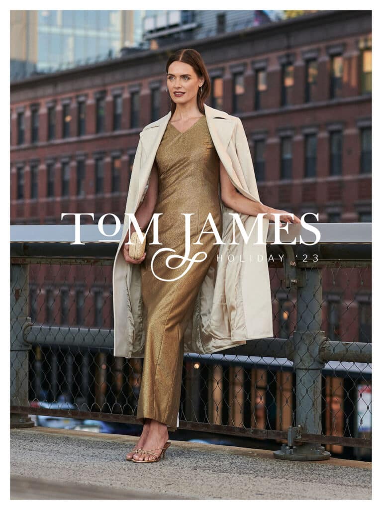 womens formal dresses tuxedo jackets pants tom james spring summer 2026