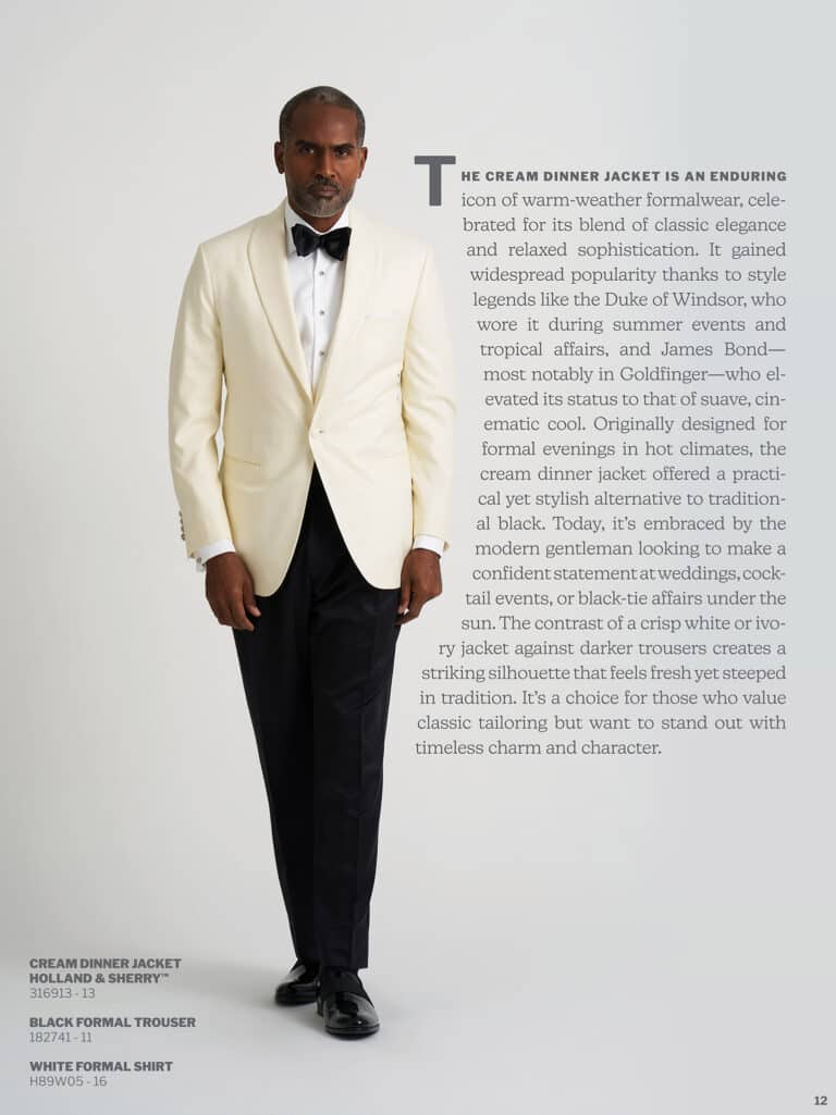 tom james formal bow tie tuxedo dinner jacket spring summer 2026