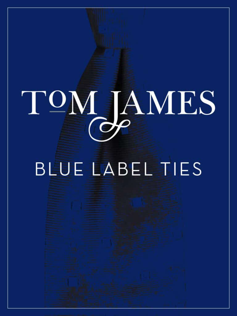 Blue Label Ties Tom James Erik Peterson