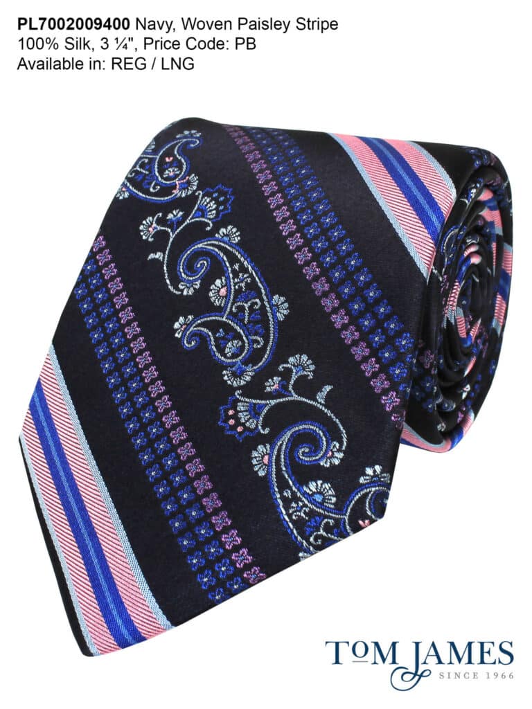 Blue Label Ties Tom James Erik Peterson
