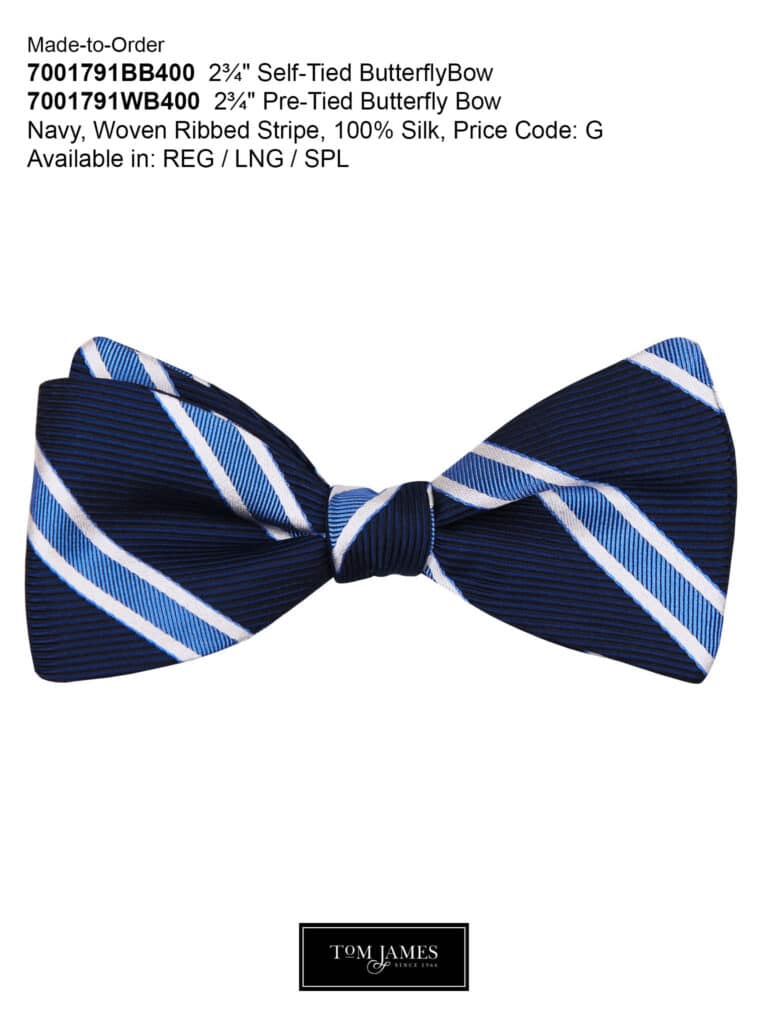 tom james formal and bow ties