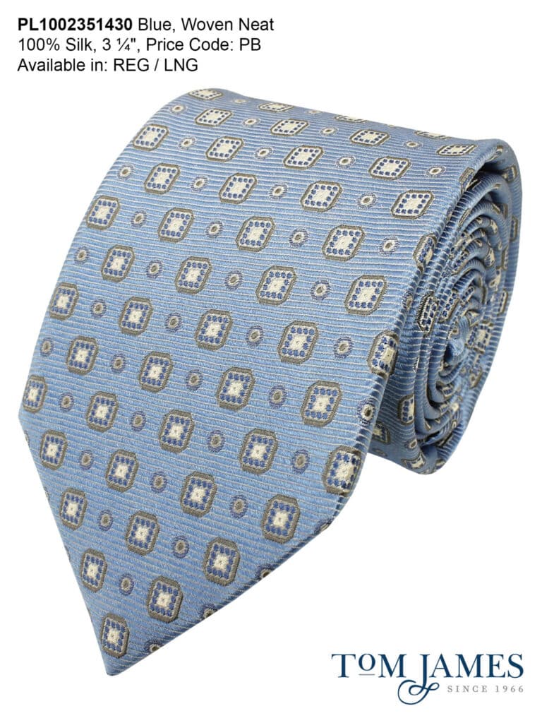 Blue Label Ties Tom James Erik Peterson