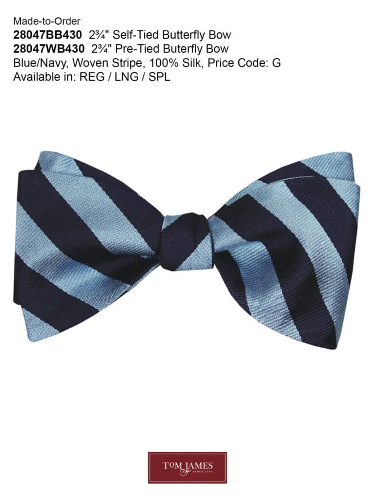 tom james formal and bow ties