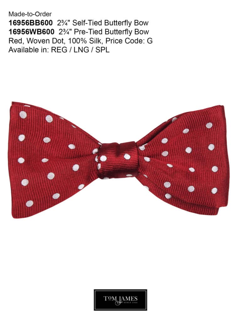 tom james formal and bow ties
