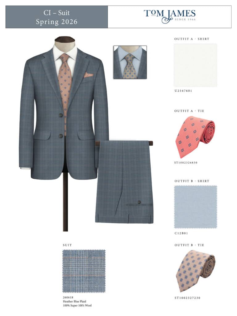 suit and tie corporate image looks gray