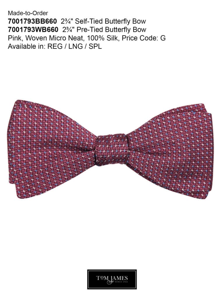 tom james formal and bow ties