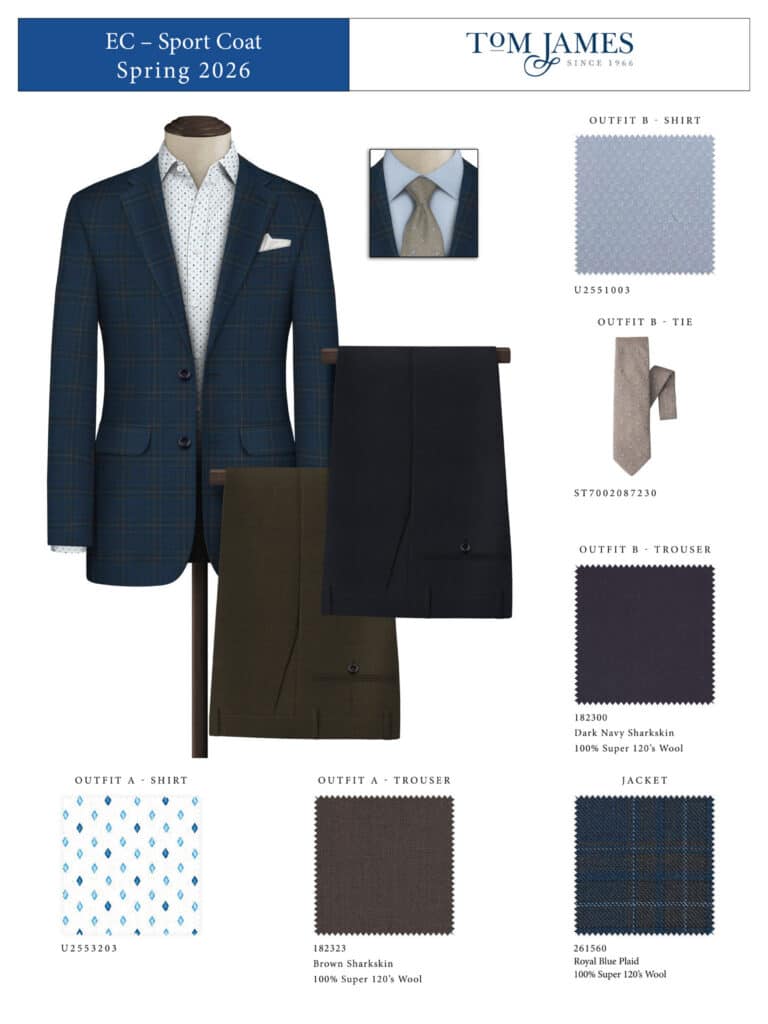 tom james executive collection suits sportcoats ties