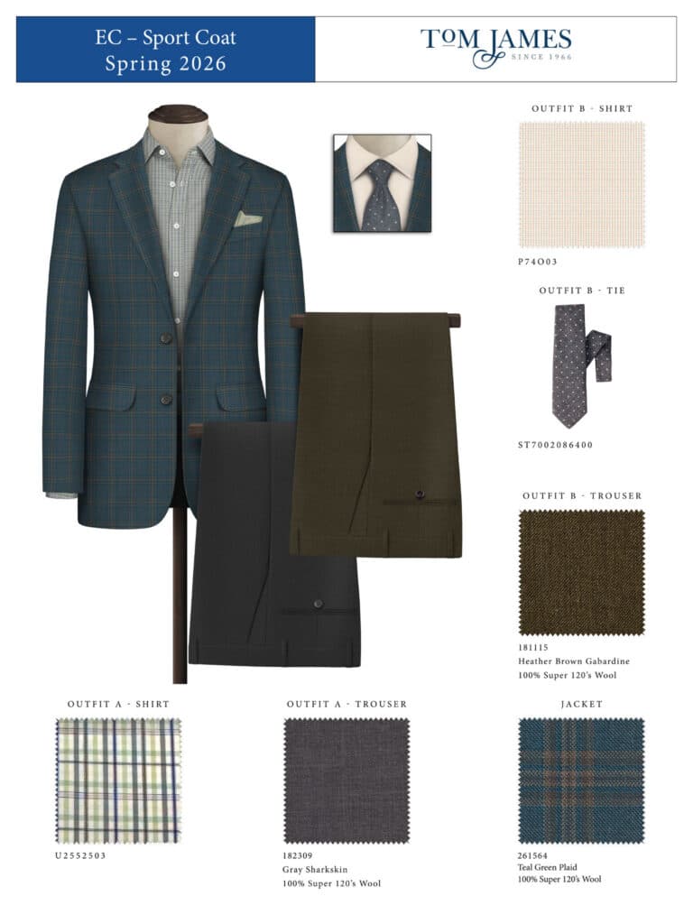 tom james executive collection suits sportcoats ties