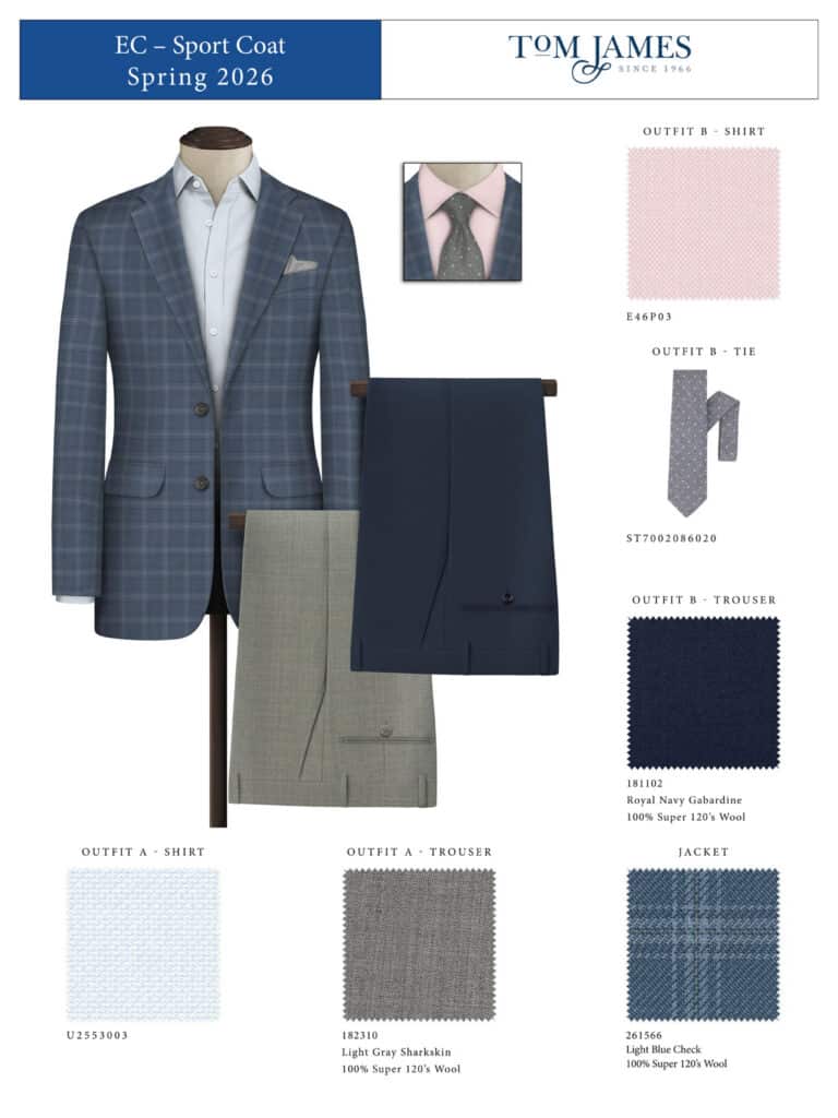 tom james executive collection suits sportcoats ties