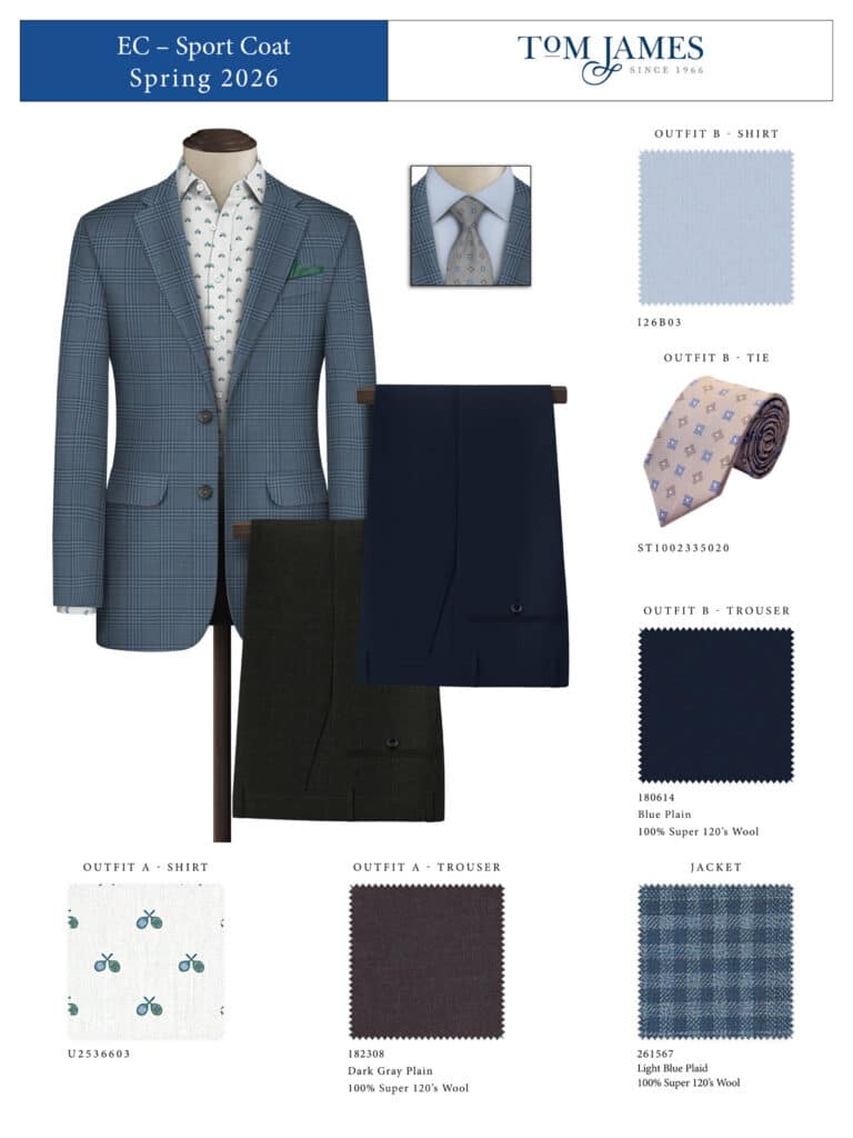 tom james executive collection suits sportcoats ties