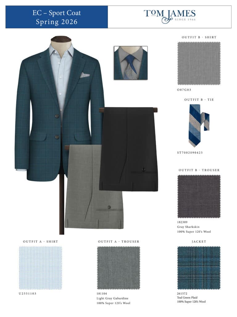 tom james executive collection suits sportcoats ties