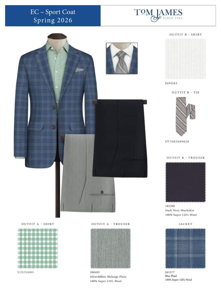 tom james executive collection suits sportcoats ties