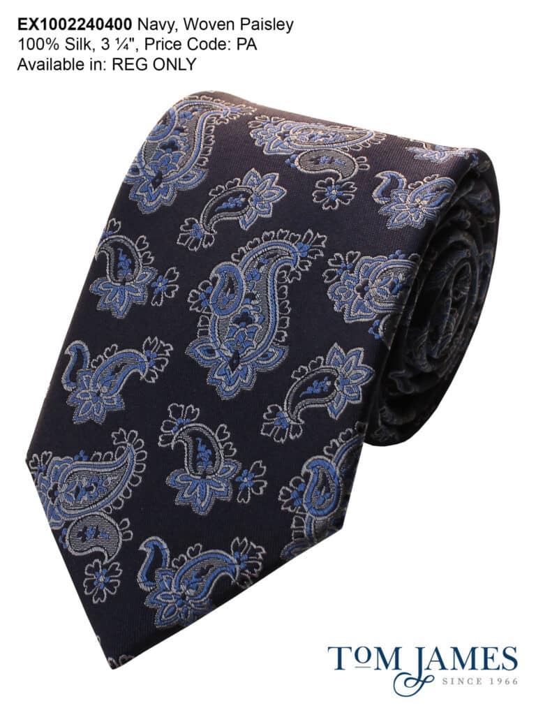 Blue Label Ties Tom James Erik Peterson