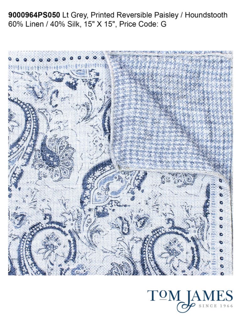 tom james pocket squares and scarfs