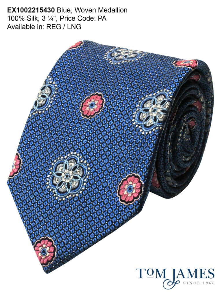 Blue Label Ties Tom James Erik Peterson