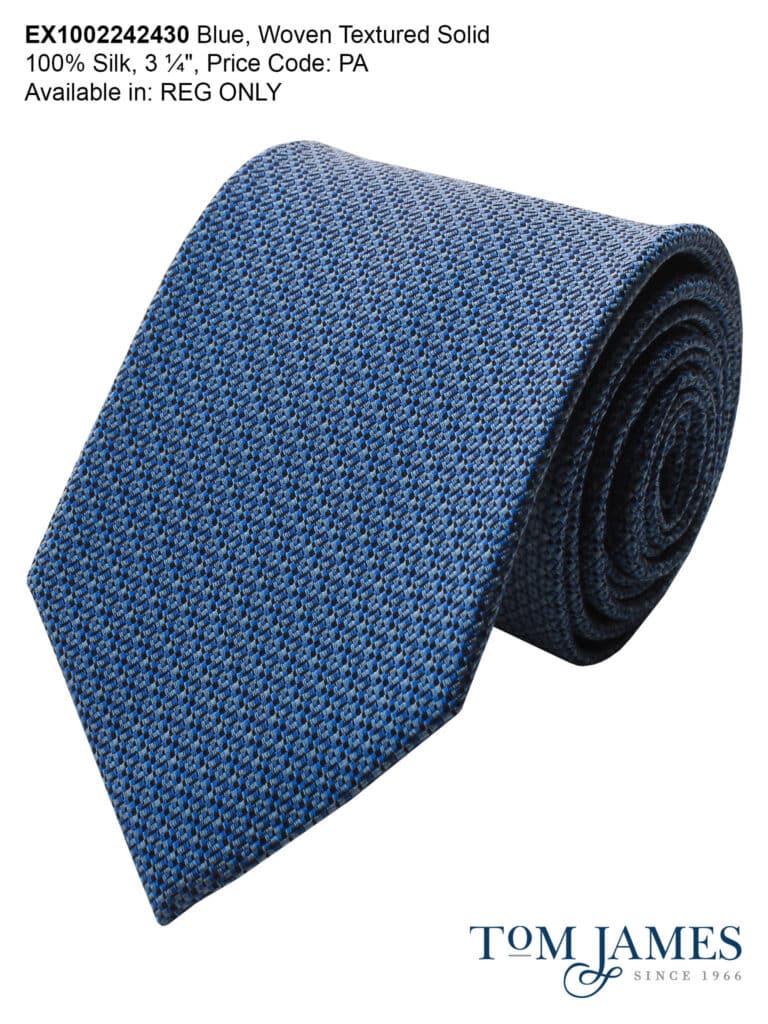 Blue Label Ties Tom James Erik Peterson