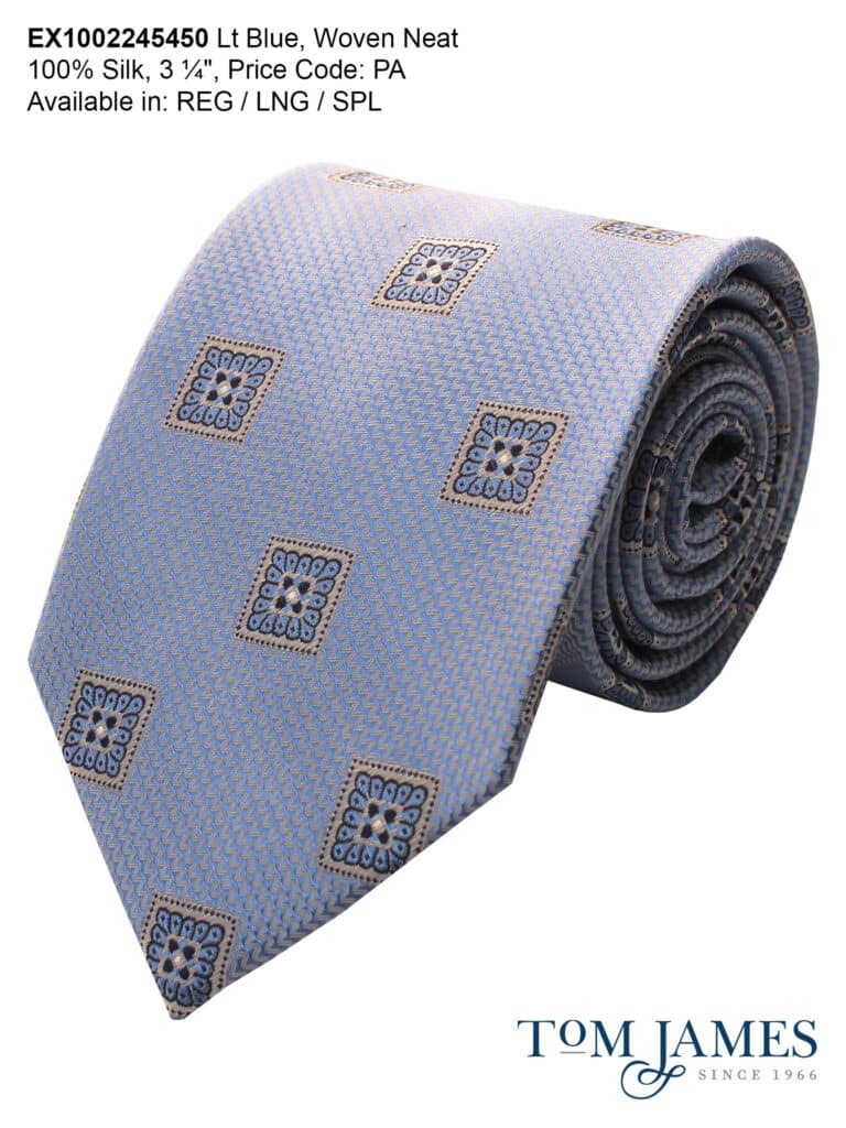 Blue Label Ties Tom James Erik Peterson