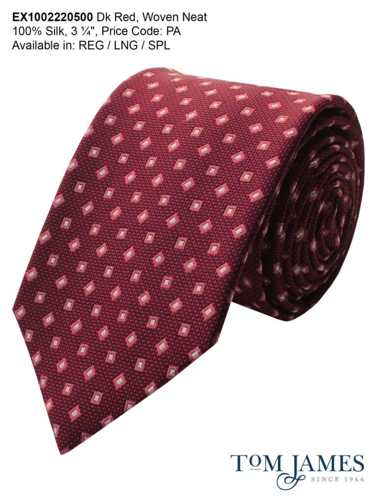 Blue Label Ties Tom James Erik Peterson