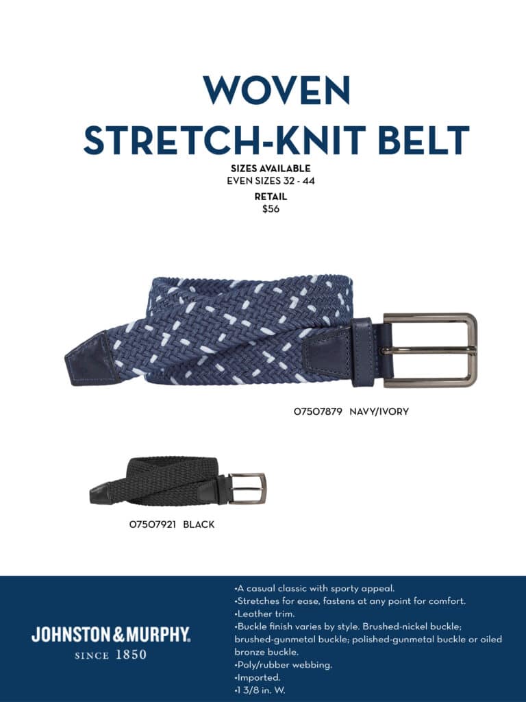 johnston murphy shoes belts and bags