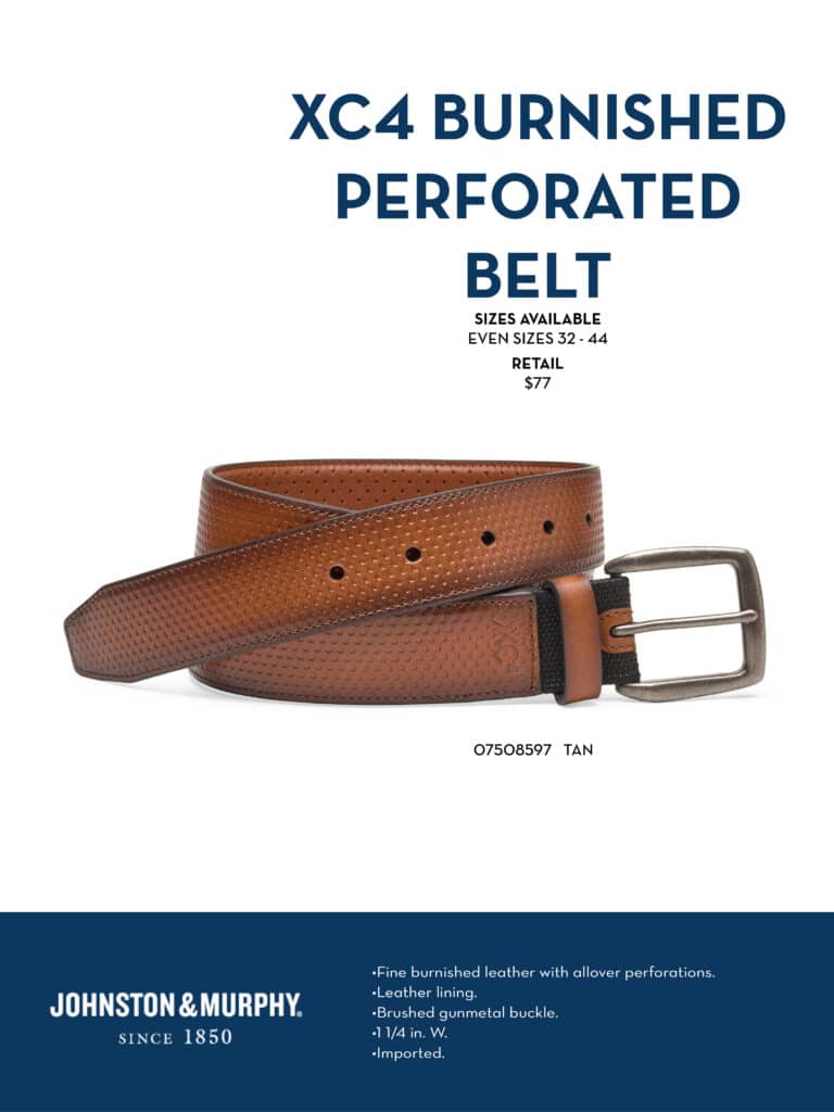 johnston murphy shoes belts and bags