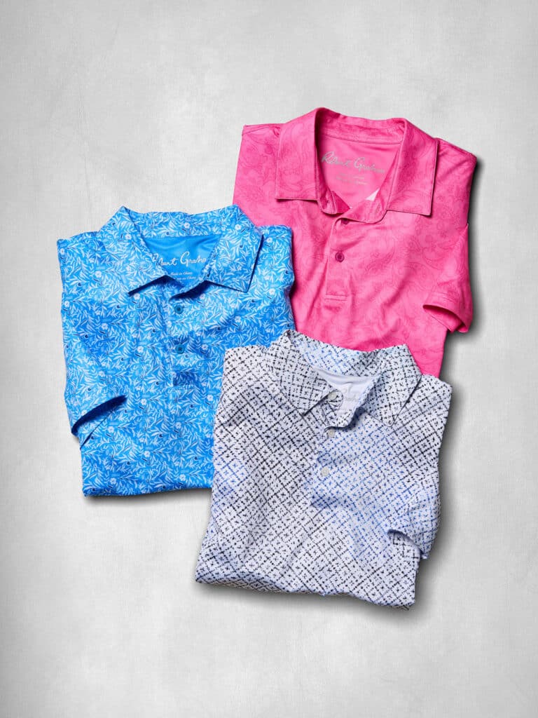 tom james spring summer 2026 sportwear shorts polos jeans untucked shirt jacketst