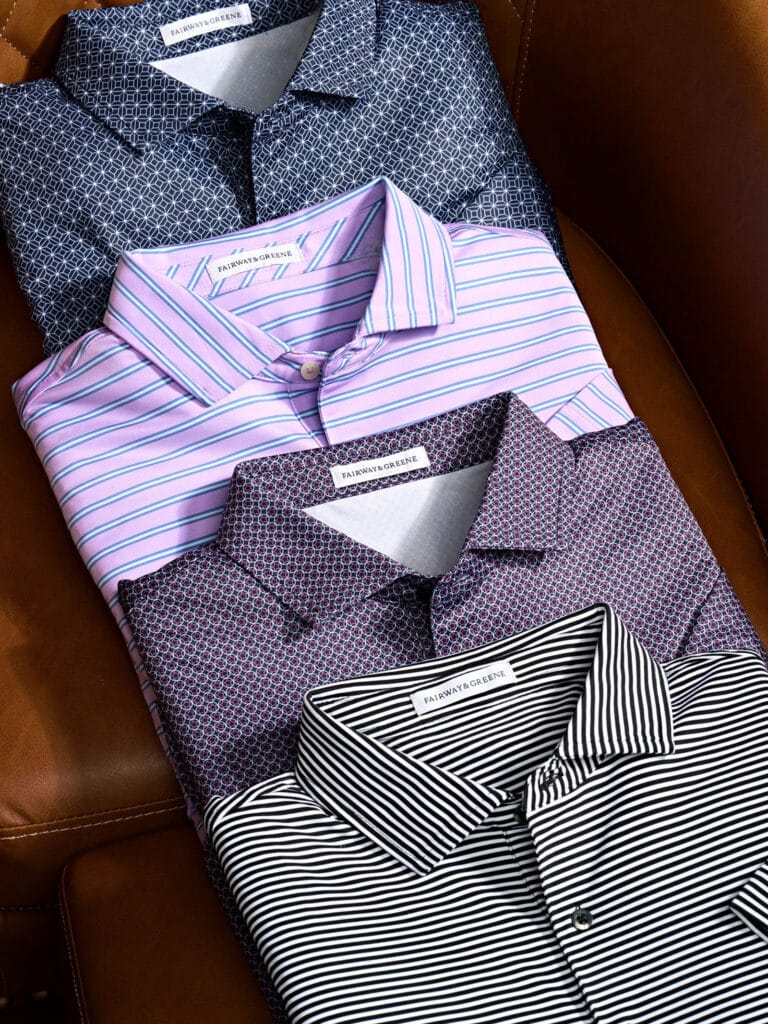 tom james spring summer 2026 sportwear shorts polos jeans untucked shirt jackets p