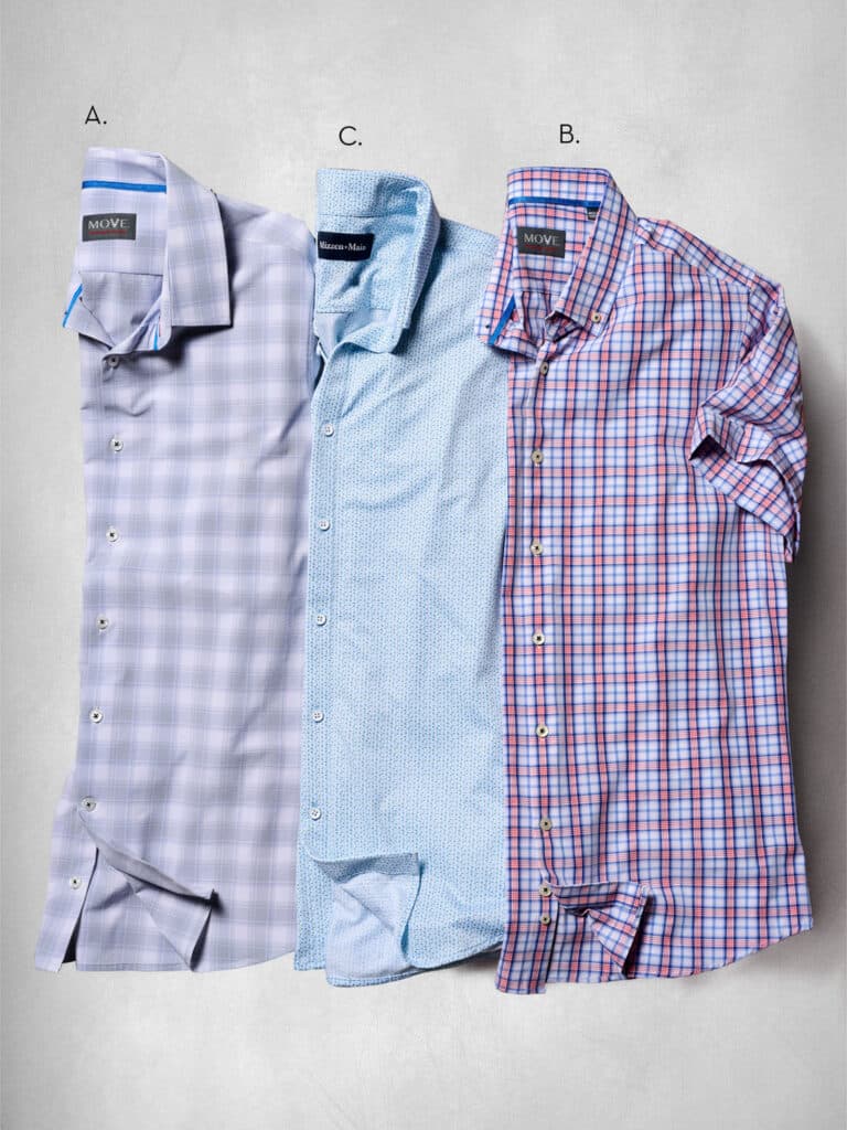 tom james spring summer 2026 sportwear shorts polos jeans untucked shirt jackets k