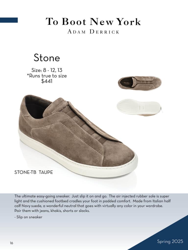 to boot new york slip on lace up sneaker