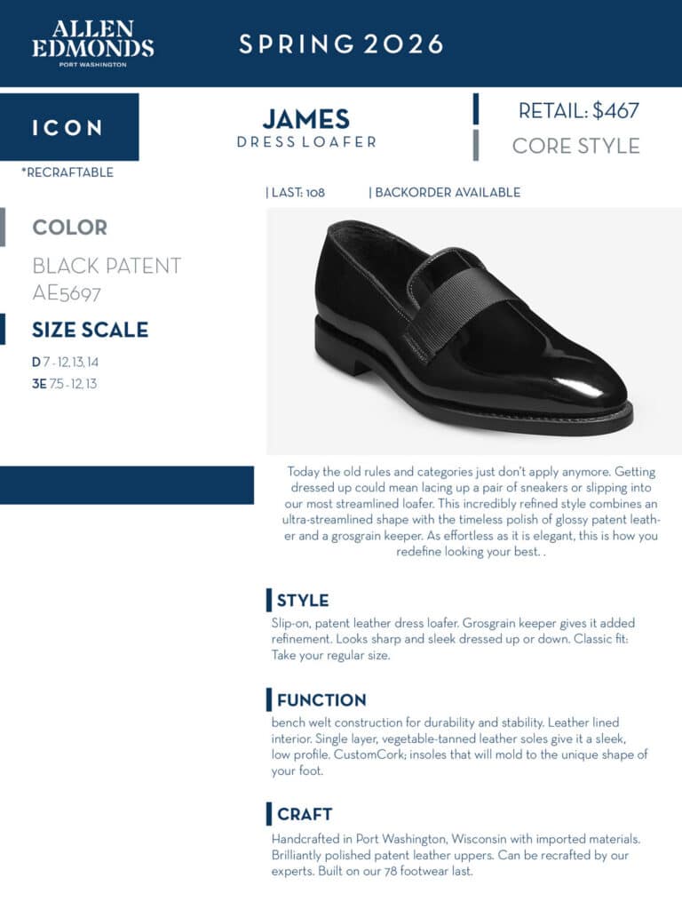 Allen Edmonds mens shoes belts captoe lace up sneaker slip on formal shoe