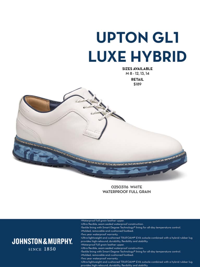 johnston Murphy shoes lace up slip one sneakers golf