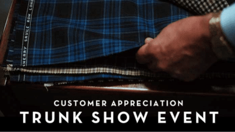 Tom james Trunk Show By Erik Peterson in Tampa