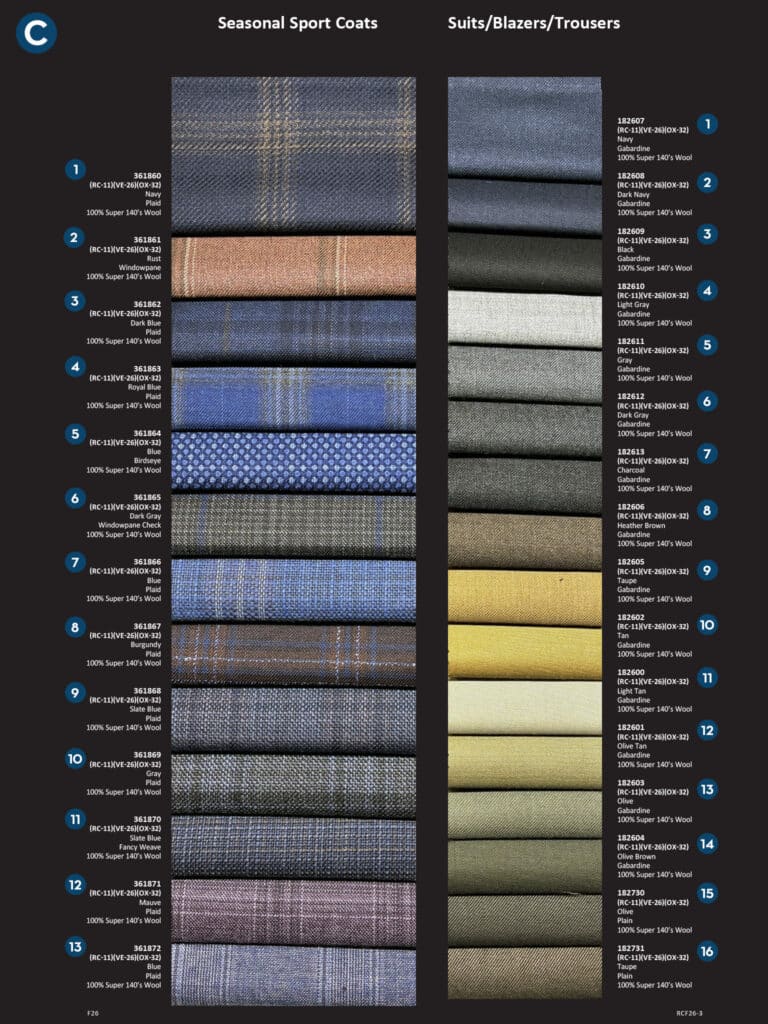 royal classic fall winter 2026 collection tom james 2