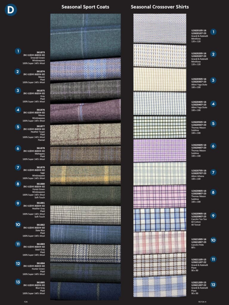 royal classic fall winter 2026 collection tom james 3