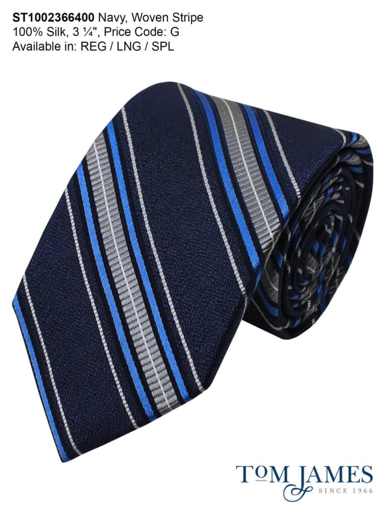 executive collection fall winter 2026 collection blue rep tie